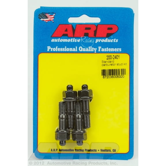ARP INC. 200-2401 STANDARD CARBURETOR STUD KIT 1.700IN OAL