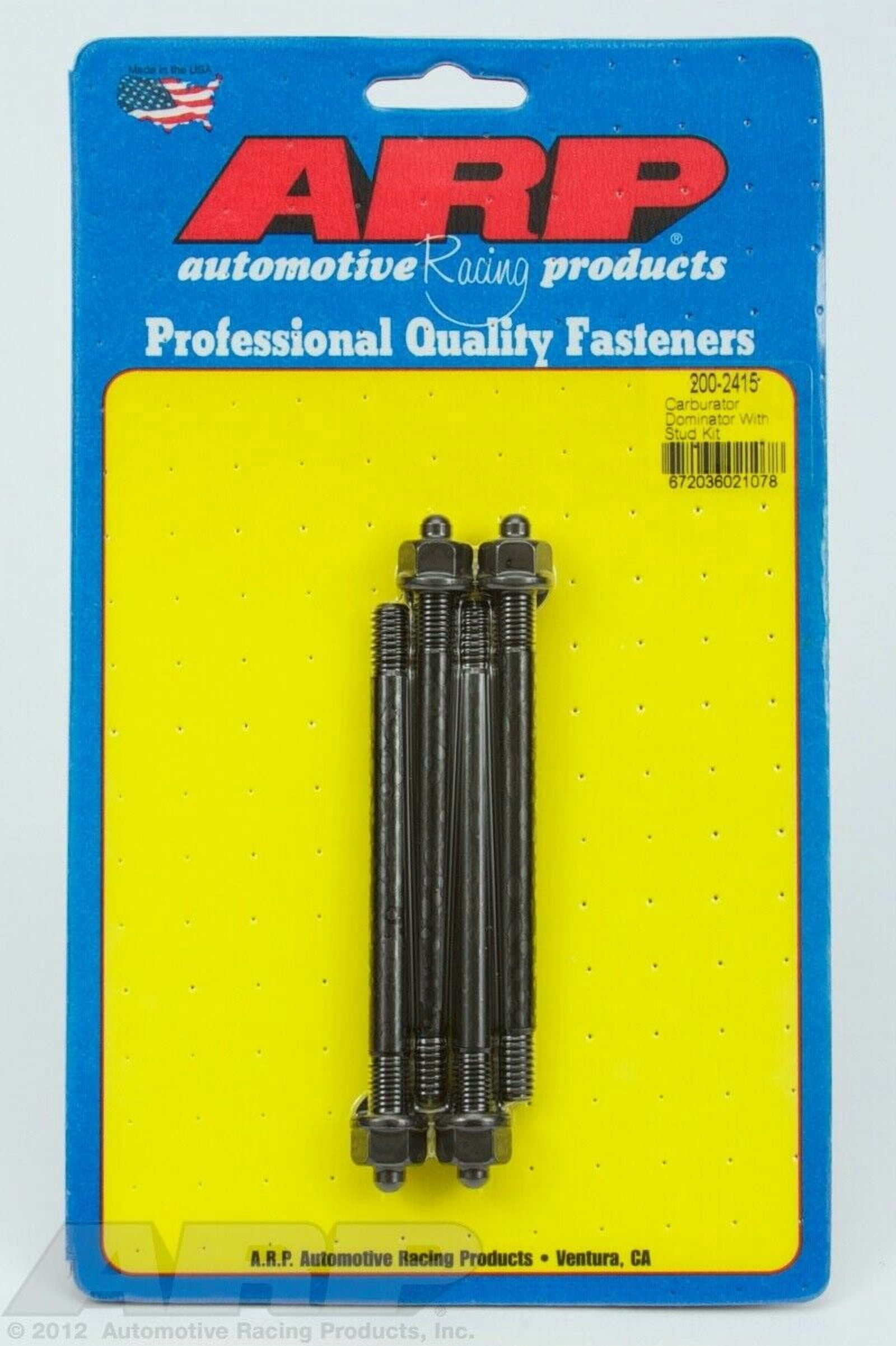 ARP INC. 200-2415 DOMINATOR CARB STUD KIT, WITH SPACER - Walmart.com