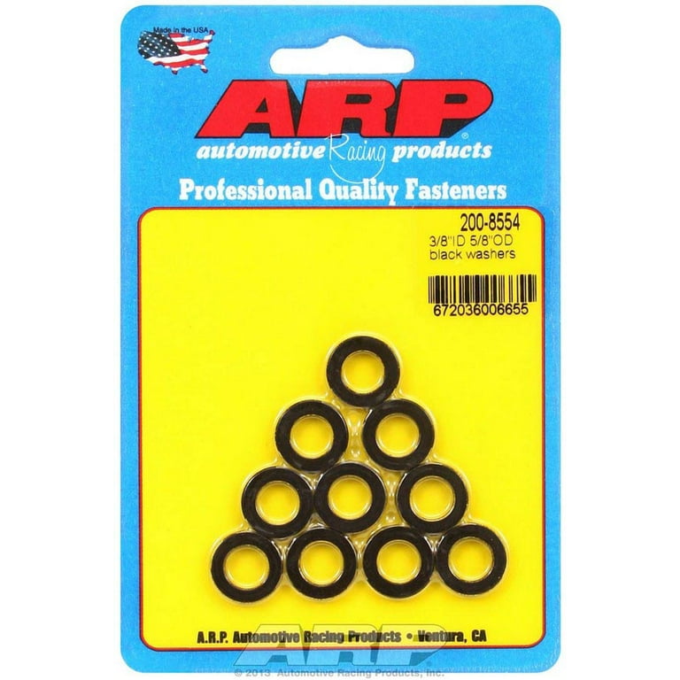 ARP Black Washers - 3/8 ID x 5/8 OD (2) ARP Black Washers - 3/8 ID x 5/8 OD (2)