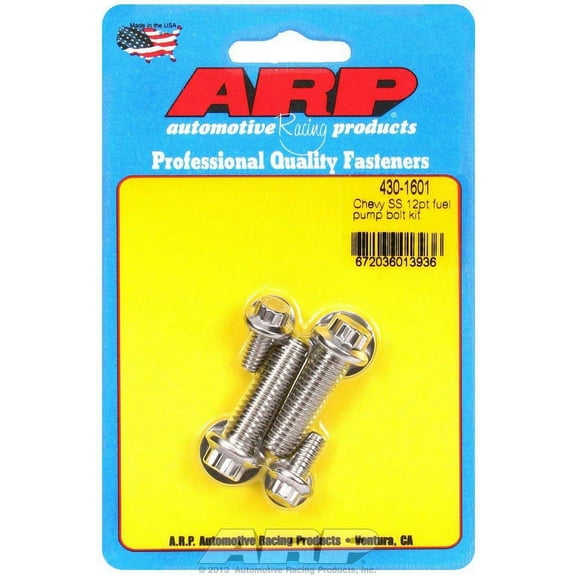 ARP INC. 430-1601 CHEVY SS 12PT FUEL PUMP BOLT KIT