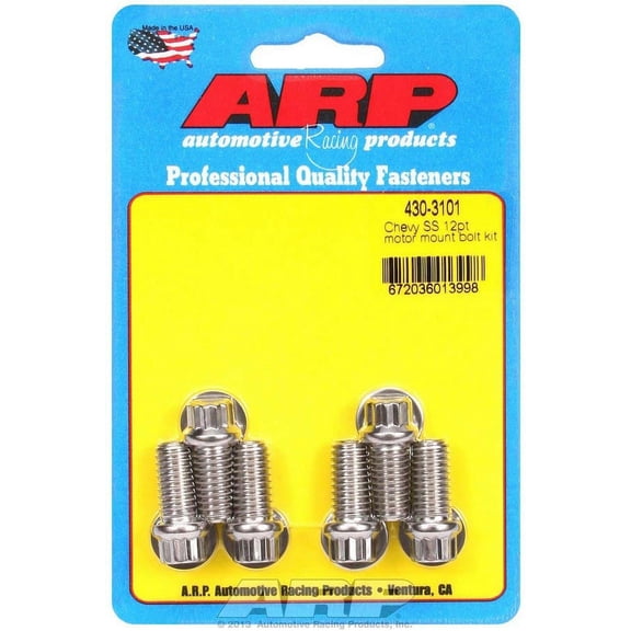 ARP INC. 430-3101 CHEVY SS 12PT MOTOR MOUNT BOLT KIT