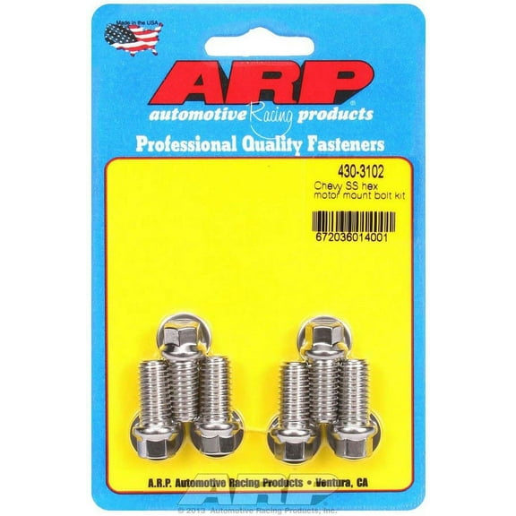 ARP INC. 430-3102 CHEVY SS HEX MOTOR MOUNT BOLT KIT