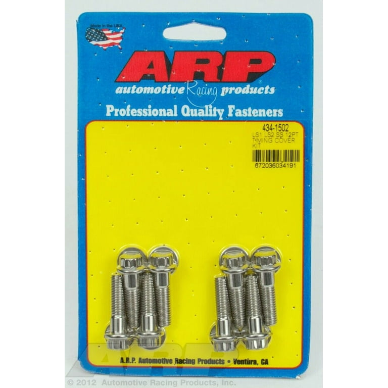 ARP Timing Cover Bolt Kit - 12pt LS1/LS2 ARP Timing Cover Bolt Kit - 12pt LS1/LS2