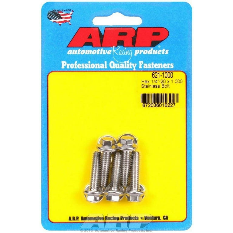 ARP S/S Bolt Kit - 6pt (5) 5/16-18 x 2.750 ARP S/S Bolt Kit - 6pt (5) 5/16-18 x 2.750