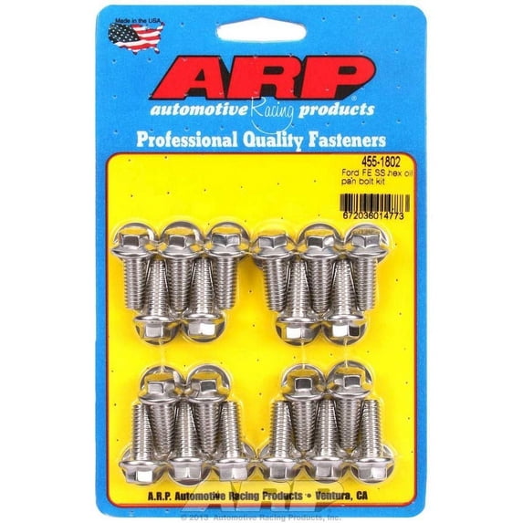 Arp BBF S/S Oil Pan Bolt Kit 6pt.