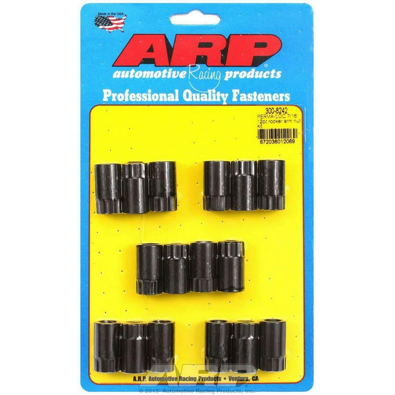 ARP Rocker Arm Nut Kit - 7/16 (16) ARP Rocker Arm Nut Kit - 7/16 (16)