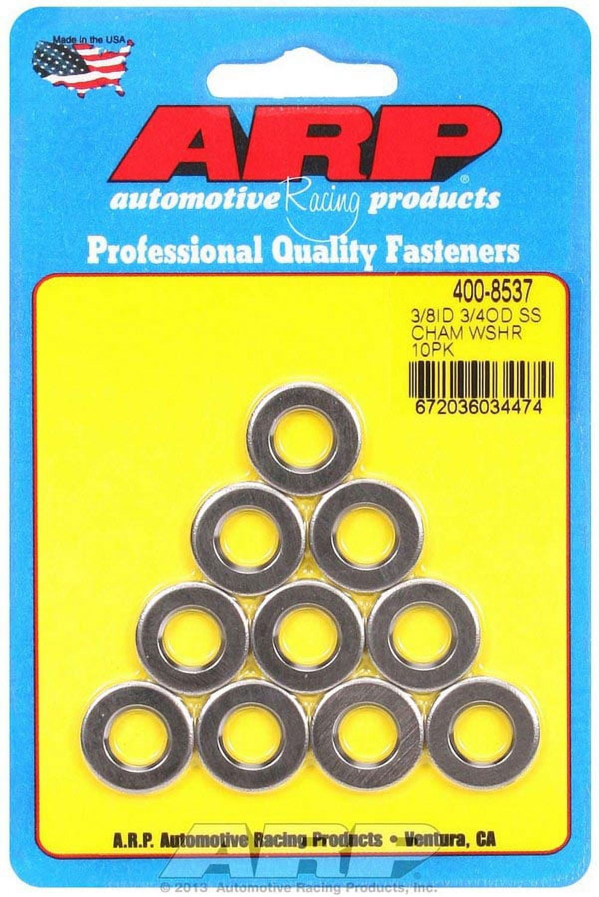 ARP S/S Flat Washers - 3/8 ID x 3/4 OD (10) ARP S/S Flat Washers - 3/8 ID x 3/4 OD (10)