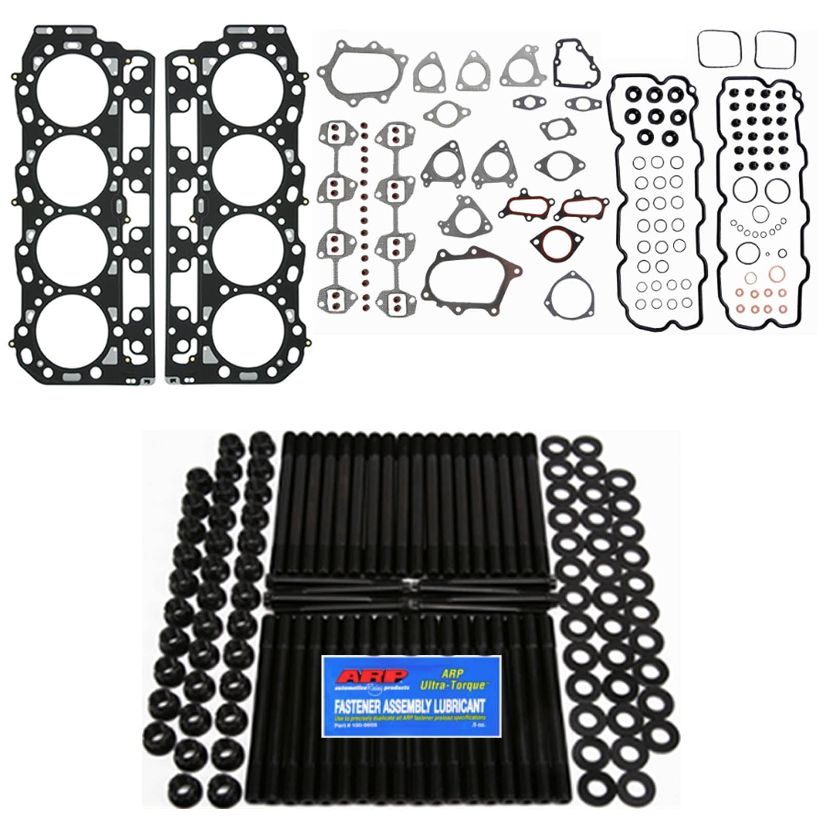 ARP Stud Kit w/Mahle Head Gasket Set & Grade 'C' Head Gaskets Duramax LB7 6.6