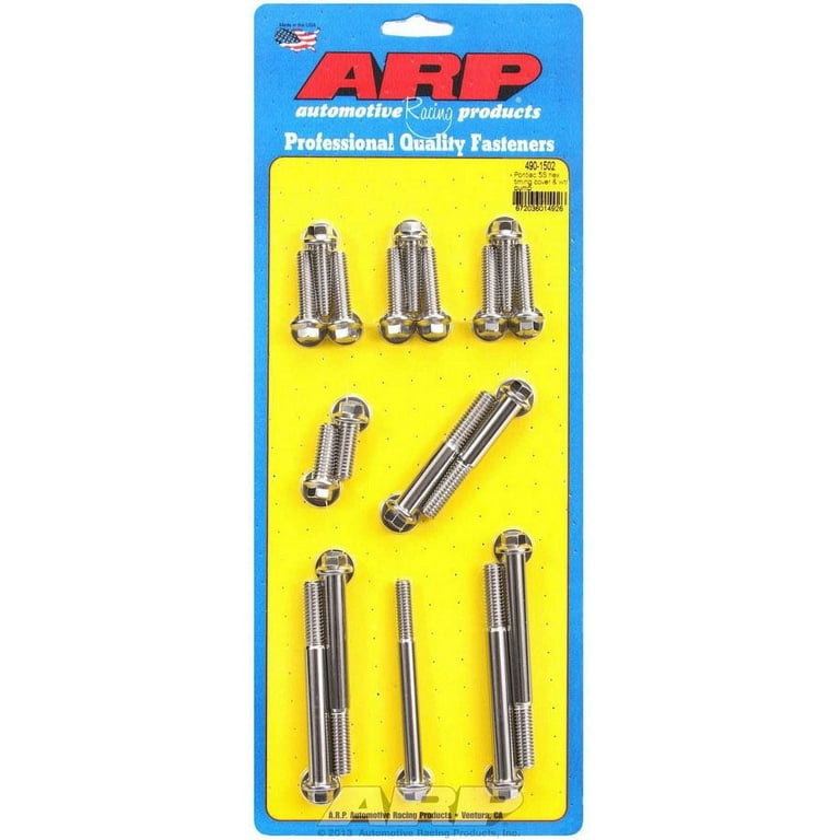 ARP Pontiac Timing Cover Bolt Kit ARP Pontiac Timing Cover Bolt Kit