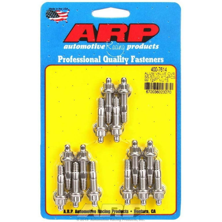 ARP Valve Cover Stud Kit 1/4 12pt (14) ARP Valve Cover Stud Kit 1/4 12pt (14)