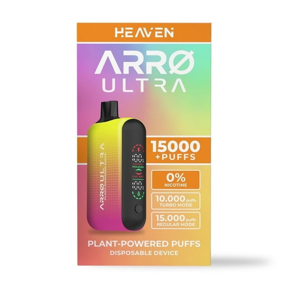 ARRØ Ultra Aromatherapy Diffuser, Heaven - 15,000 Puffs | 0% Nicotine, Vegan