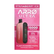 ARR  Ultra Aromatherapy Diffuser, Strawberry Ice - 15,000 Puffs | 0% Nicotine, Vegan, Sugar-Free, Gluten-Free Aromatherapy