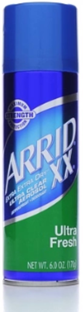 ARRID XX Ultra Clear Anti-Perspirant Deodorant Spray, Ultra Fresh 6 oz (Pack of 2) - image 1 of 1