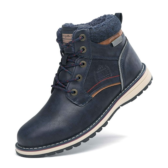 ARRIGO BELLO Men's Snow Hiking Boots Outdoor Winter Snow Boots 9.5 Yellow