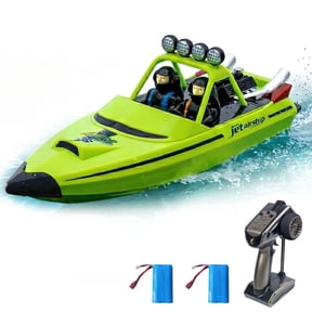ARRIS RC Jet Boat,Toy Jet Ski with Auto Flip, 2.4Ghz Waterproof Remote Control Boat,LED Lights, 20MPH Fast Racing up to 40mins. Play,Hobby Grade Gifts