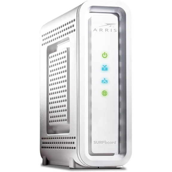 ARRIS (SB6190-RB) - Cable Modem - DOCSIS 3.0 32x8 Gigabit Modem, [Check with your provider for compatibility]1 Gbps Port, 800 Mbps Max Speed, 2 Year Warranty