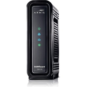 ARRIS SB6190 Surfboard DOCSIS 3.0 Gigabit Cable Modem Router 1 Gbps Port - Black