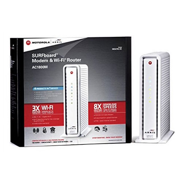 ARRIS SURFboard AC1750 DOCSIS 3.0 Cable Modem Router (SBG6782