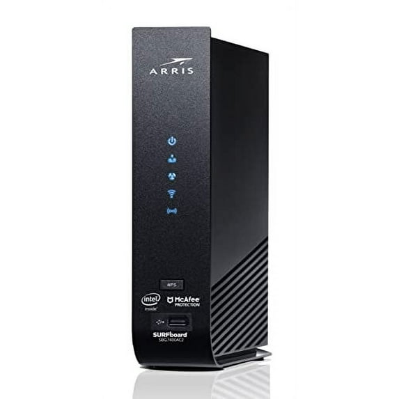 ARRIS SURFboard SBG7400AC2 DOCSIS 3.0 Cable Modem & AC2350 Dual-Band Wi-Fi Router, Approved for Cox, Spectrum, Xfinity & others (black)