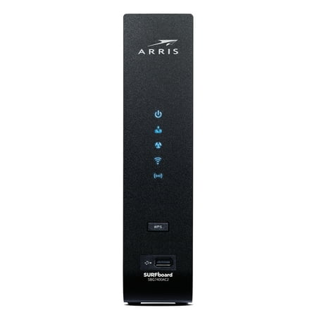 ARRIS Surfboard (24x8) DOCSIS 3.0 Cable Modem / AC2350 Dual-Band Wifi Router (SBG7400AC2), Wireless Technology - New Condition
