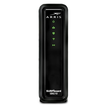 ARRIS - SURFboard 16 x 4 DOCSIS 3.0 Cable Modem & AC1600 Wi-Fi Router - Black