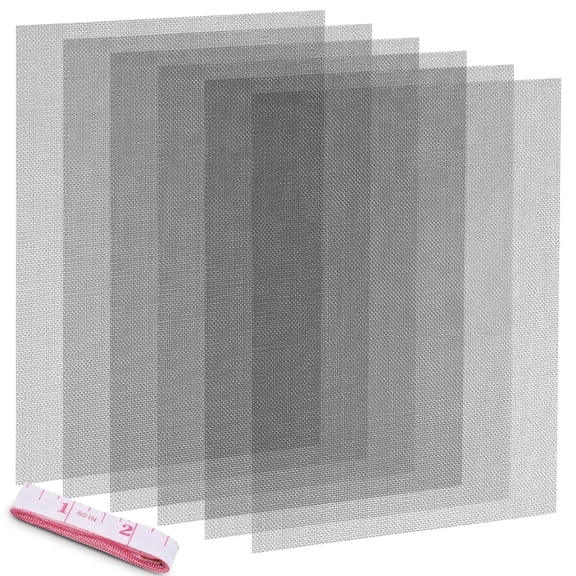 ARRITZ 6 Pack Wire Mesh, 20 Mesh 304 Stainless Steel Screen, 9.6"×11.8"