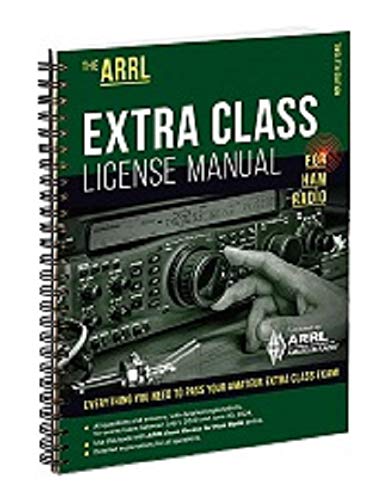 Ham Extra Class License Math Reference Pre-Owned The ARRL Extra Class License Manual 12th Edition For Ham ...