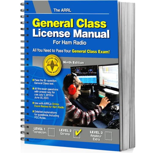 Pre-Owned ARRL General Class License Manual for Ham Radio 9th Edition - Complete Study Guide with Exam Questions for Operating on HF Bands and Digital Modes (Unknown) 162595106X 9781625951069