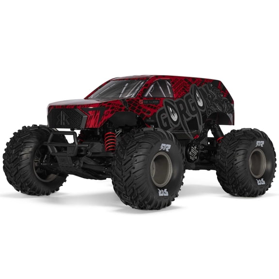 ARRMA 1/10 GORGON 223S 2 Wheel Drive RTR Brushless Monster Truck Red/Black ARA3530T2