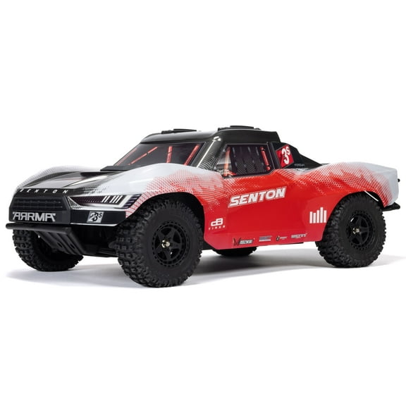 ARRMA 1/10 SENTON 4X4 223S BLX BRUSHLESS SHORT COURSE TRUCK RTR WITH DSC RED ARA4303V4T2