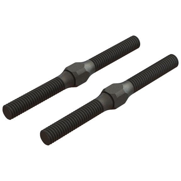 ARRMA AR330542 Steel Turnbuckle M4x48mm Black 2 ARA330542 Elec Car/Truck Replacement Parts