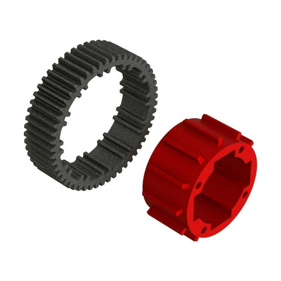 ARRMA Aluminum Center Diff Case Set 1 Diff ARA310919 Gears & Differentials