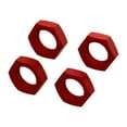 thumbnail image 1 of ARRMA Aluminum Wheel Nut 24mm Red 4 ARA310929 Elec Car/Truck Replacement Parts, 1 of 1