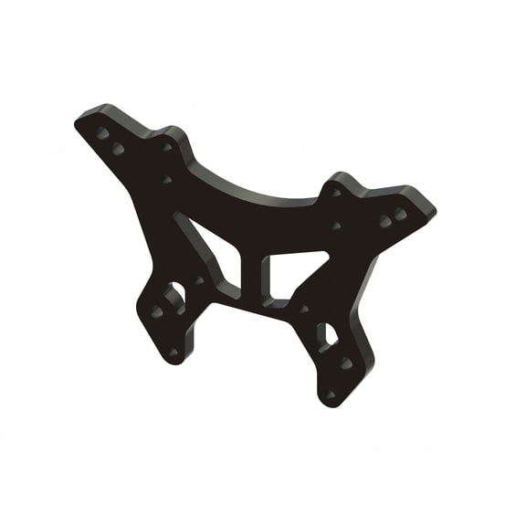 ARRMA Front Shock Tower Aluminum M4 Black ARA-1522