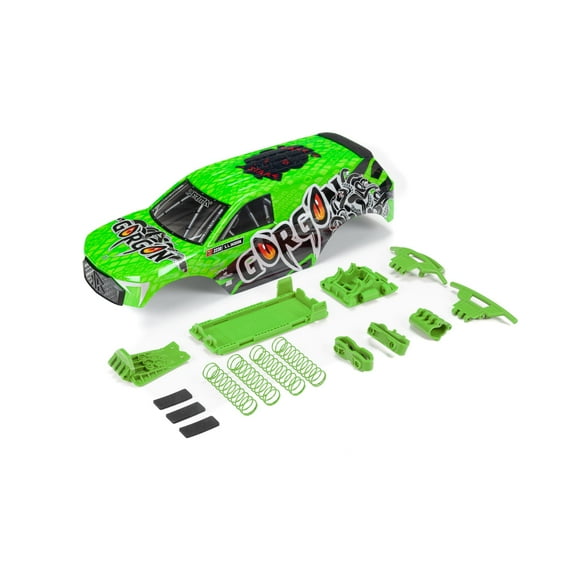ARRMA GORGON Painted Decaled Trimmed Body Set Green ARA402356