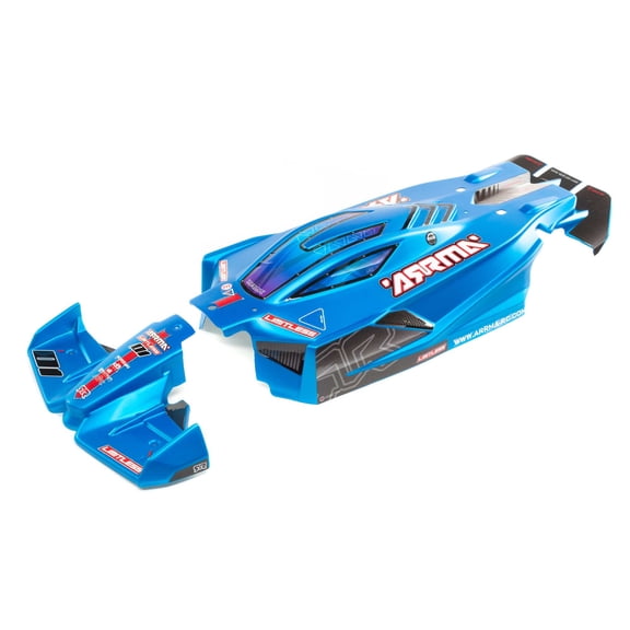 ARRMA Limitless Finished Body Matte Blue ARA410004 Car/Truck Bodies wings & Decals