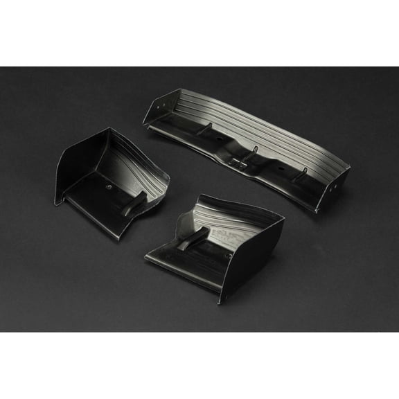 ARRMA Limitless Wing Set Painted Matte Black ARA480026 Car/Truck Bodies wings & Decals