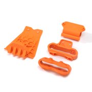 ARRMA Lower Skid And Bumper Mount Set - Orange ARA320795