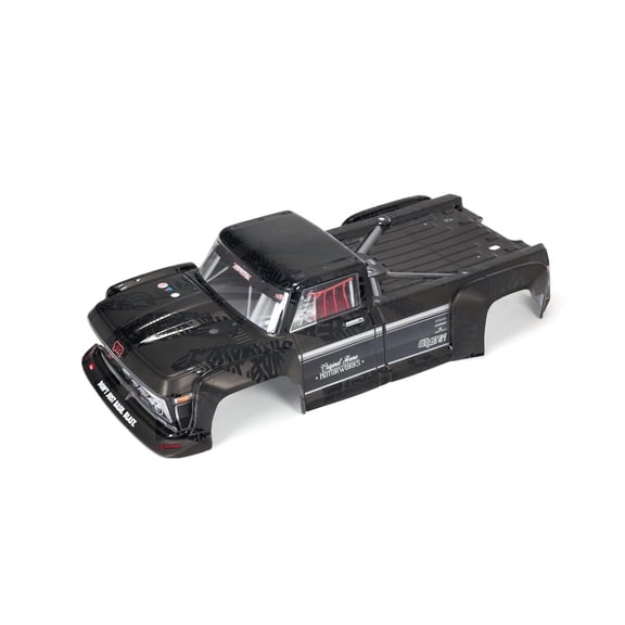 ARRMA Outcast 1/5th EXB Finished Body Black ARA409009 Car/Truck  Bodies wings & Decals