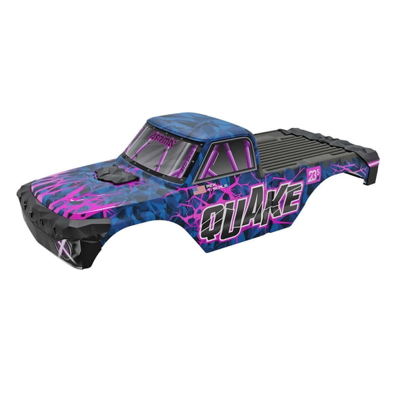 ARRMA QUAKE Painted Decaled Trimmed Body Set Purple ARA-2873