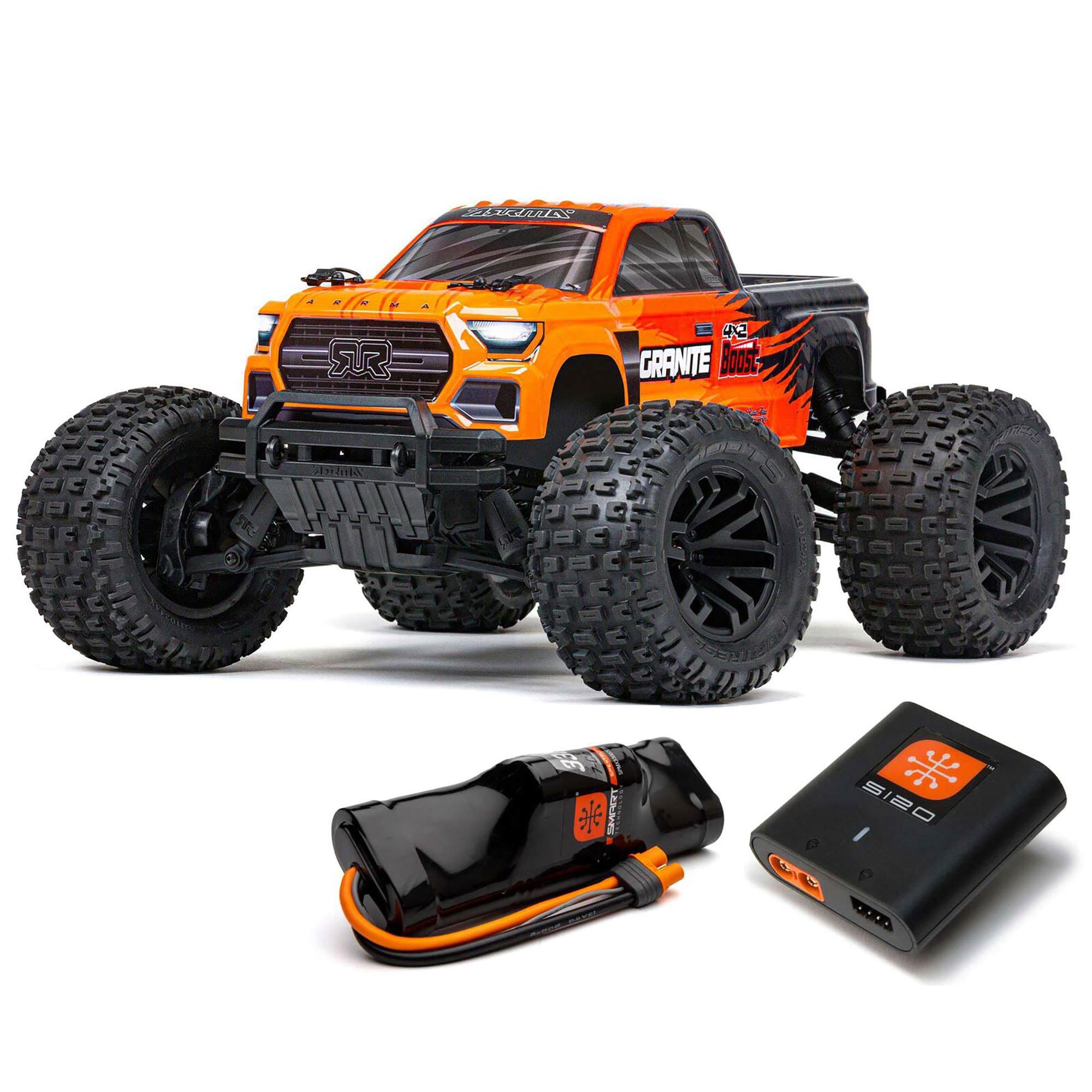 ARRMA RC Truck 1/10 GRANITE 4X2 BOOST MEGA 550 Brushed Monster