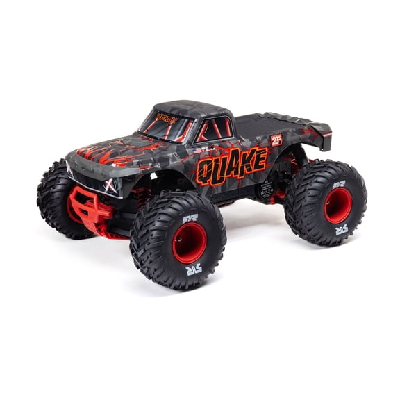 ARRMA RC Truck 1/10 QUAKE 223S 2 Wheel Drive RTR Battery and Charger Not IncludedBrushless Monster Truck Red ARA3537T1