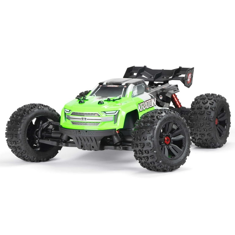 ARRMA RC Truck KRATON 4X4 4S BLX 1 10TH 4 Wheel Drive SPEED MONSTER TRUCK RTR Battery and Charger Not Included Green ARA4408V2T4