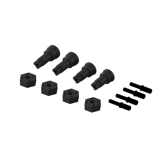 ARRMA Wheel Axle and Hub Set B - GROM ARA311229
