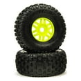 thumbnail image 1 of ARRMA dBoots 'Fortress' Tyre Set Glued Green Pair ARA550068 RC Tire, 1 of 2