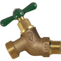 Arrowhead Heavy Duty Red Brass No-Kink Hose Bibb