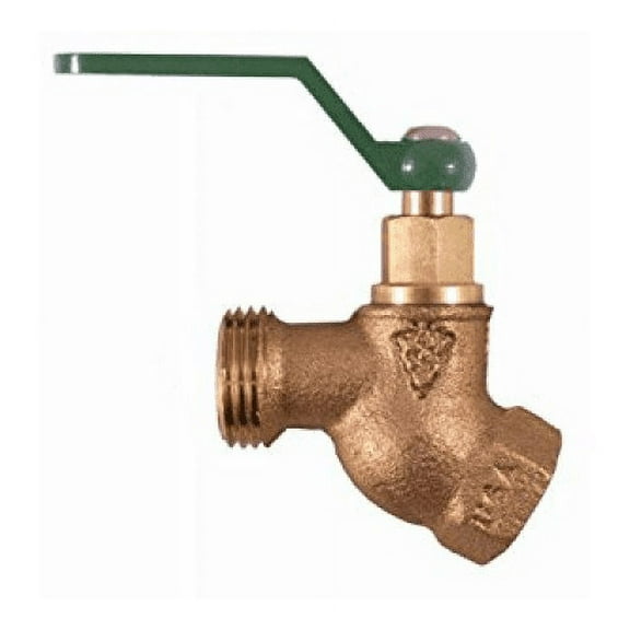 ARROWHEAD BRASS & PLUMBING 253QTLF 1/2FIPx3/4 Hose Bibb