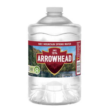 Arrowhead Mountain Spring Water, 3 Liter, Single Plastic Jug