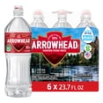 thumbnail image 1 of Arrowhead Mountain Spring Water, Sport Cap, 23.7 Fl Oz, 6-Pack Plastic Bottles, 1 of 13