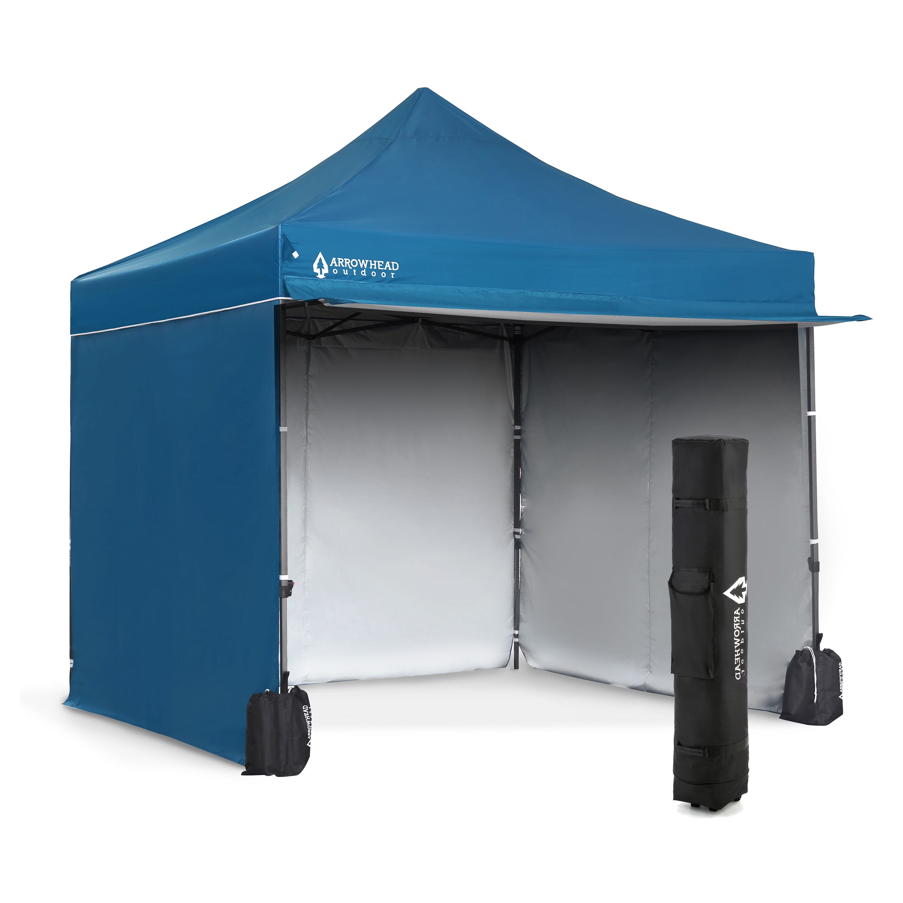 ARROWHEAD OUTDOOR 10’x10’ HeavyDuty PopUp Canopy, Instant Shelter